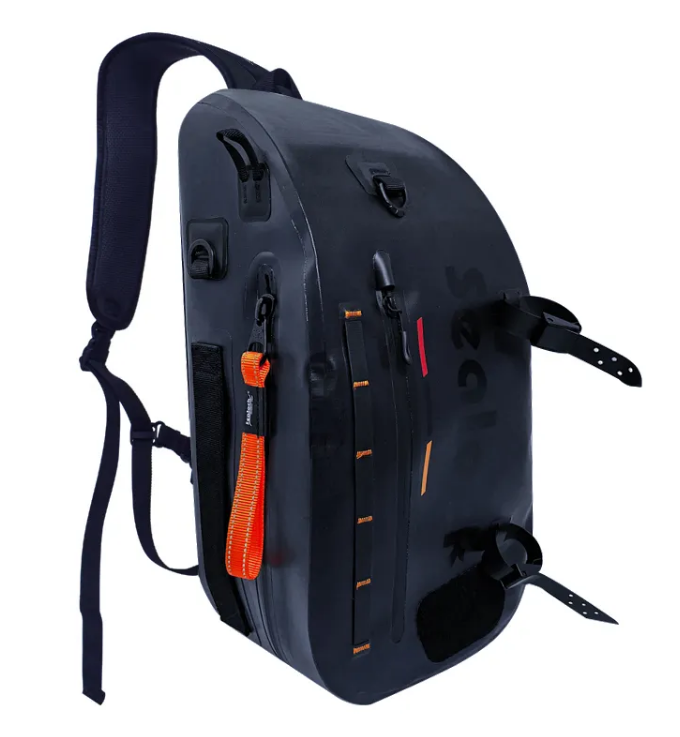 Fly Fishing Sling Paketi Tənzimlənən Balıqçılıq Dəstəyi Çiyin Çantası