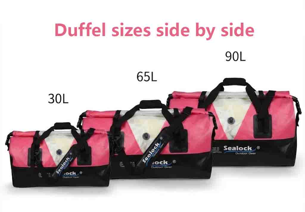Səyahət Uzunluğuna görə Tutum Bələdçisinə Nə Ölçüdə Duffel Çantası lazımdır