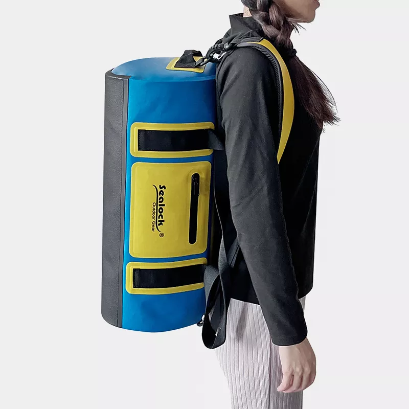 Hava keçirməyən Fermuar və Roll Üst Bağlama ilə suya davamlı Duffel Çanta