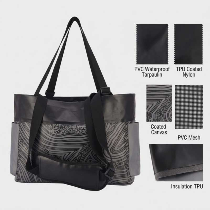 Suya davamlı Tote Çanta Material Seçim Bələdçisi