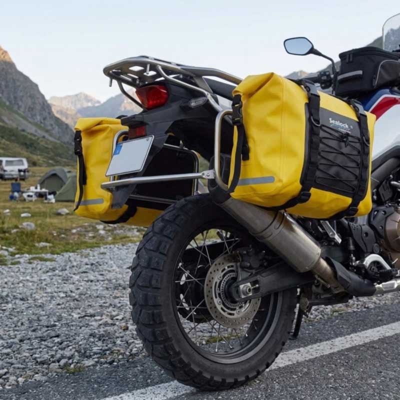 Suya davamlı Motosiklet Çantaları - Qaynaqlanmış PVC, 40-80L | OEM