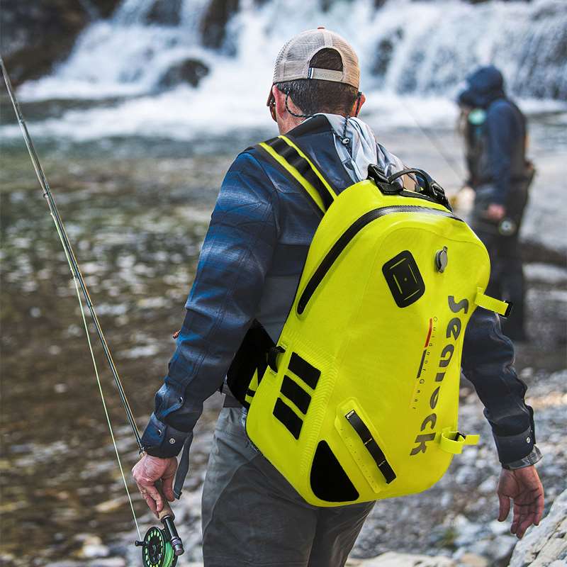 Fly fishing paketi 24L suya davamlı bel çantası