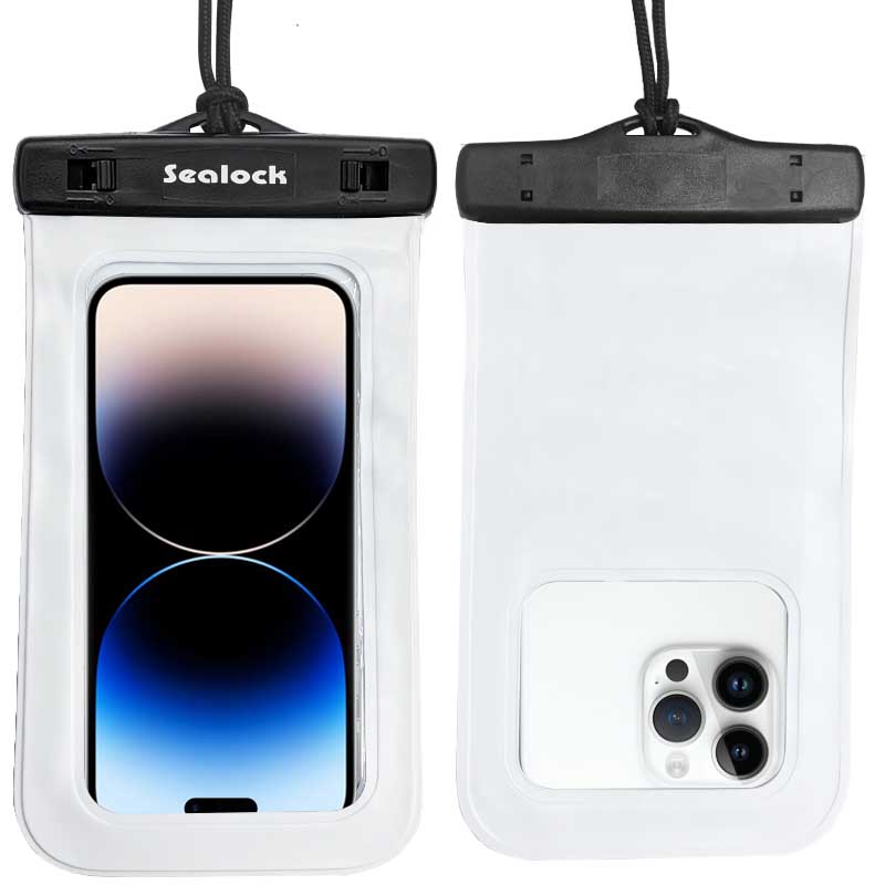 Kamera pəncərəsi olan universal IPX8 suya davamlı telefon çantası